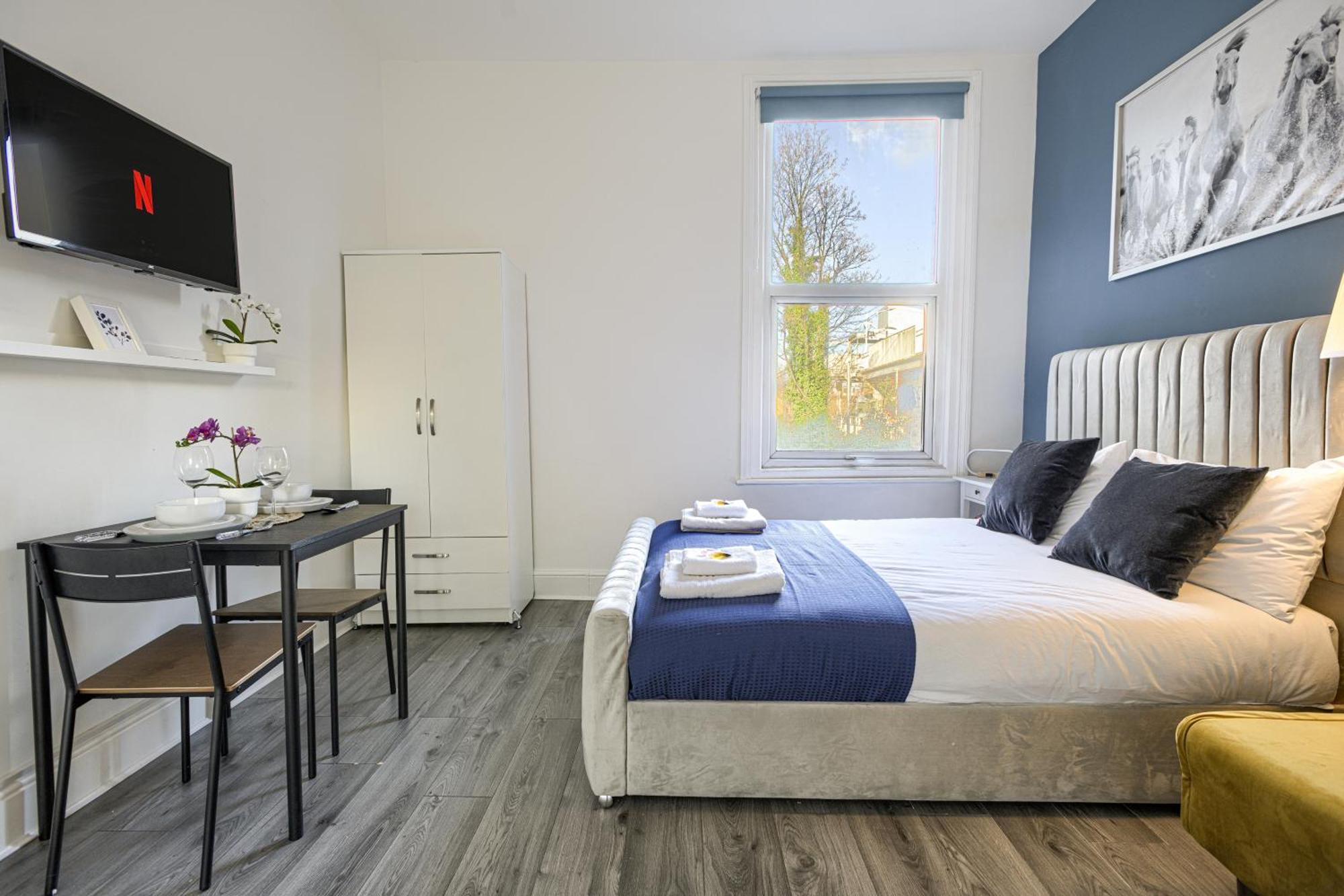 Hackney Central Deluxe Apartment Лондон Номер фото